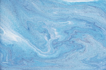Natural Luxury. Marbleized effect. Ancient oriental drawing technique. Marble texture. Acrylic painting- can be used as a trendy background for posters, cards, invitations.