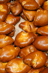 fresh delicious buns from oven