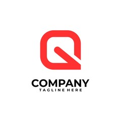 initial letter Q logo design vector inspiration