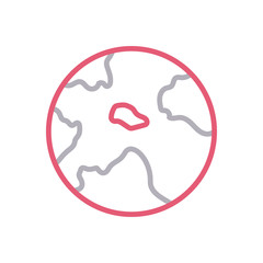 Obraz premium map