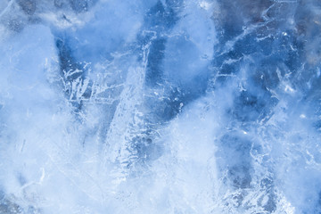 Fototapeta premium Texture of ice