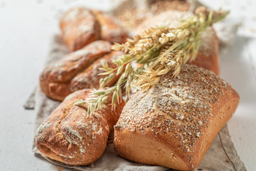 Tasty buns for healthy and tasty breakfast