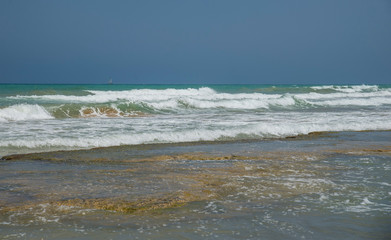 Mediterranean coastline, Spain