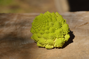 Roher frischer Romanesco	