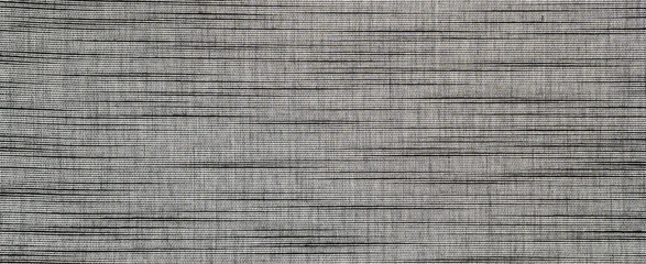Gray anthracite natural cotton linen textile texture background banner panorama