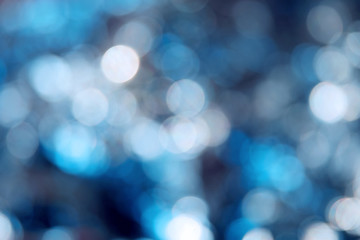 Blurred bokeh abstract chirstmas background