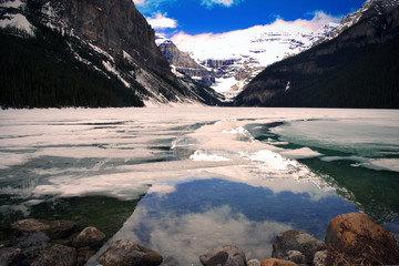 Lake Louise Victoria Glacier Banff National Park Alberta Canada