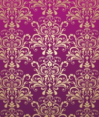 Fototapeta premium Paisley floral pattern , textile swatch , India 