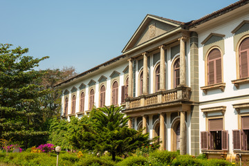 View of St. Cajetan Church, a World heritage site at Old Goa, Goa.