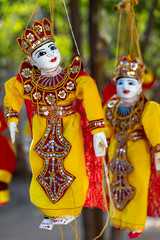 Traditional puppets on sale