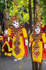 Traditional puppets on sale