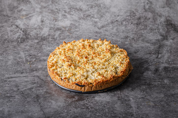 Rustic pie with forest fruit