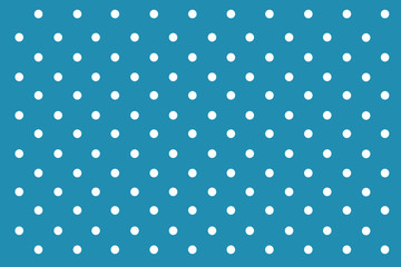Blue Pastel polka dots background. 