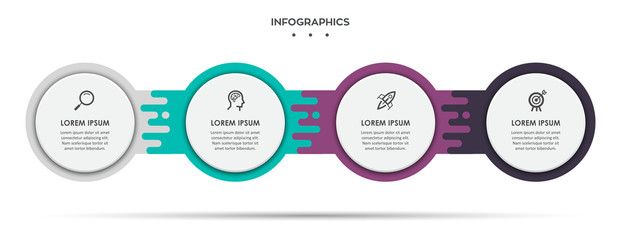Vector infographic template