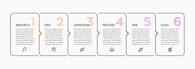 Vector infographic template