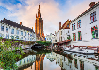 Fototapeta premium Bruges, Belgium.