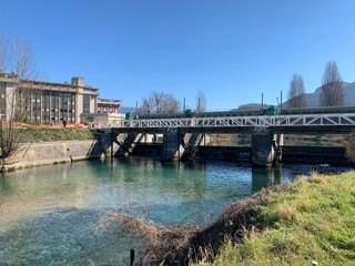 Fototapeta premium bridge over the river