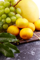 A pile of fresh fruit