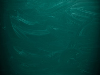 Chalkboard texture. Empty blank green .