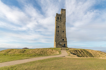 Jubilee tower on Castle hill in Huddersfield, West Yorkshire