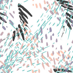 Sports Textile. Fashion Concept. Distress Print. 