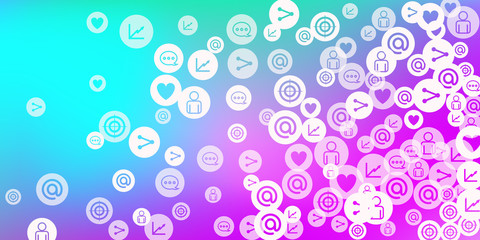 Social media marketing, Communication networking