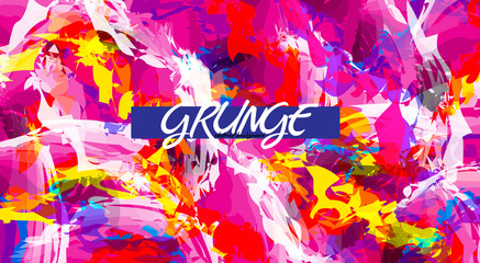 abstract headline  colorful background design 