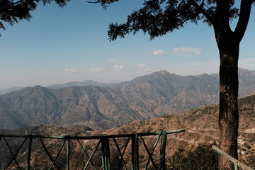Mountain view captured in Uttarakhand, North India.