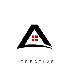 la real estate logo design vector