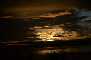 Obraz premium sunset over sea