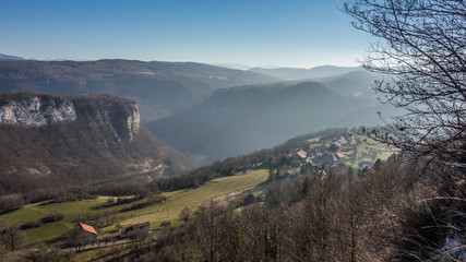 landscape in the mountains