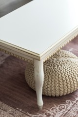 luxury table in livingroom
