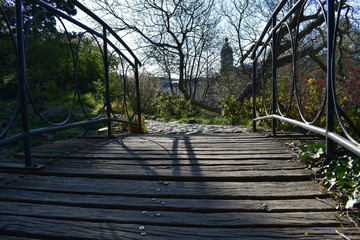 Br&uuml;cke im Park Hamburg