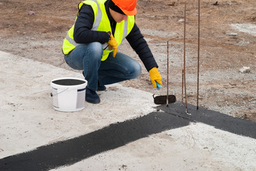 bituminous waterproofing the basement