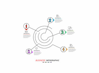 Design elements of business infographics. Modern infochart, marketing chart and graphs, bar diagrams.