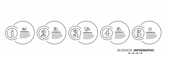 Design elements of business infographics. Modern infochart, marketing chart and graphs, bar diagrams.