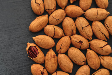 pecan nut close-up
