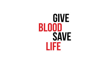 Donate Blood Concept Illustration Background