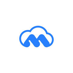 cloude M Letter logo