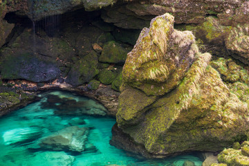 Traunfall Wasserfälle in Steyrermühl/Roitham Oberösterreich
