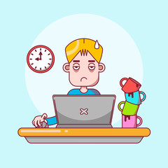 Deadline. Tedious, hard work