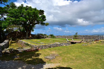 Obraz premium 世界遺産 今帰仁城