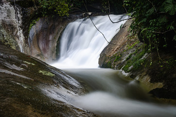 waterfall in forest