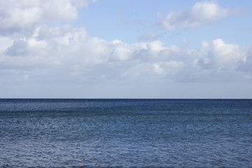 Obraz premium Sea and sky in winter 