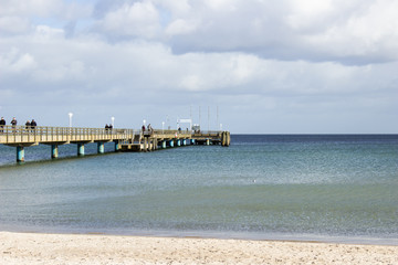 pier on the beach