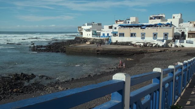 Old town beach El Cotillo Fuerteventura