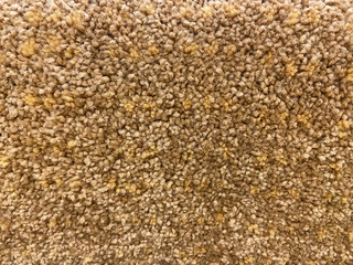 Close-up of a white shaggy carpet for background and texture.