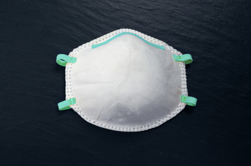 Anti virus protection mask ffp2 standart to prevent corona COVID-19 infection