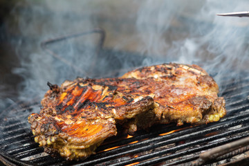 Asado, carne a la parrilla