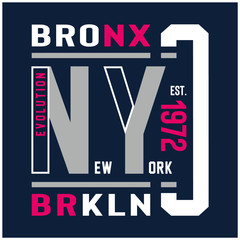 new york city  typography graphic t shirt design,vector illustration artistic art